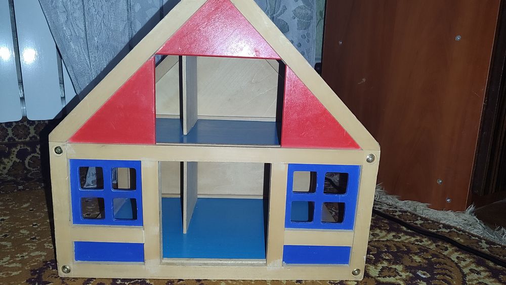 домик для кукол из дерева