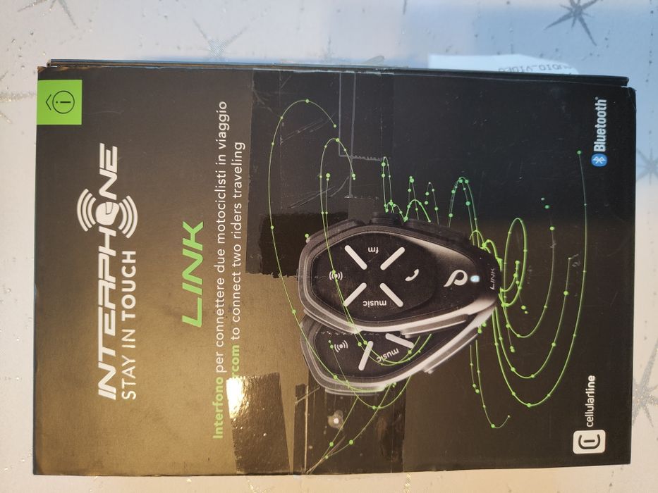 Interkom interphone link HD  na 2 kask cado