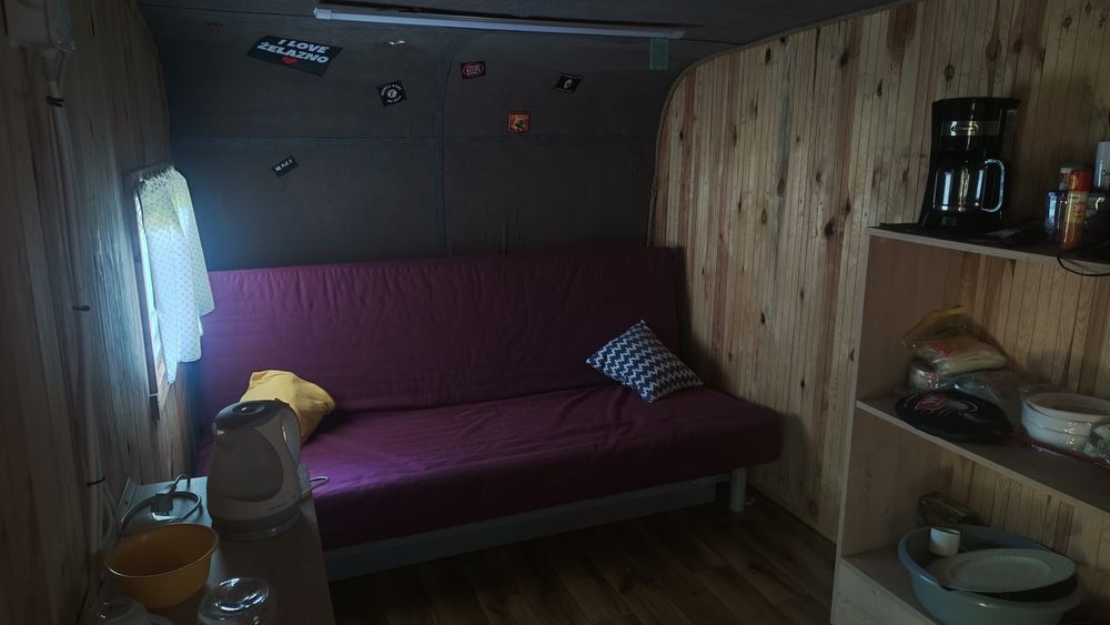 Domek letniskowy/ Przyczepa Kempingowa z tarasem !