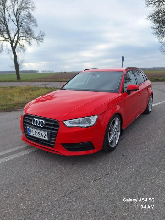 Audi A3 Sportback Audi A3 Quattro 2.0 TDI 150 KM alufelgi 18 radar przygotowane do rejes