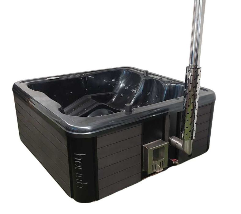 Balia, jacuzzi, ogrodowe, akryl, kwadrat 245/245 cm,