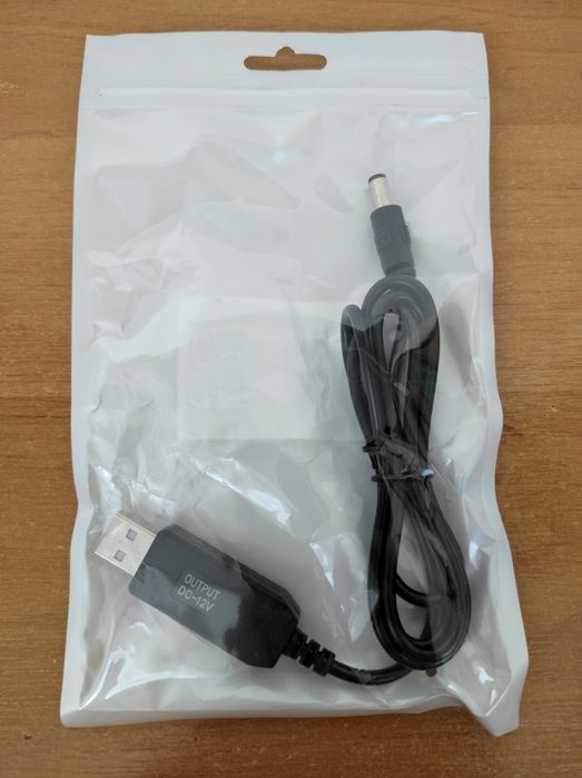Кабель живлення USB-DC XOKO 5,5х2,1 мм 5В-12В