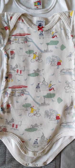 Body krótki rękaw 74/80