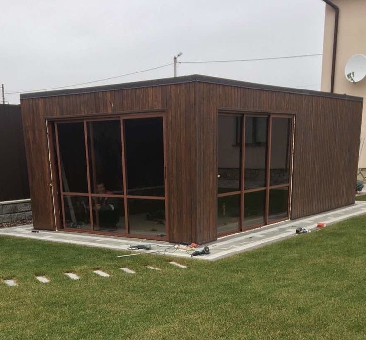 Каркасні , модульні будинки тераси,альтанки