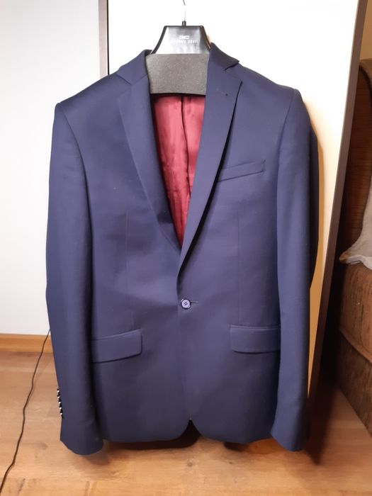 Garnitur męski Giacomo Conti granatowy