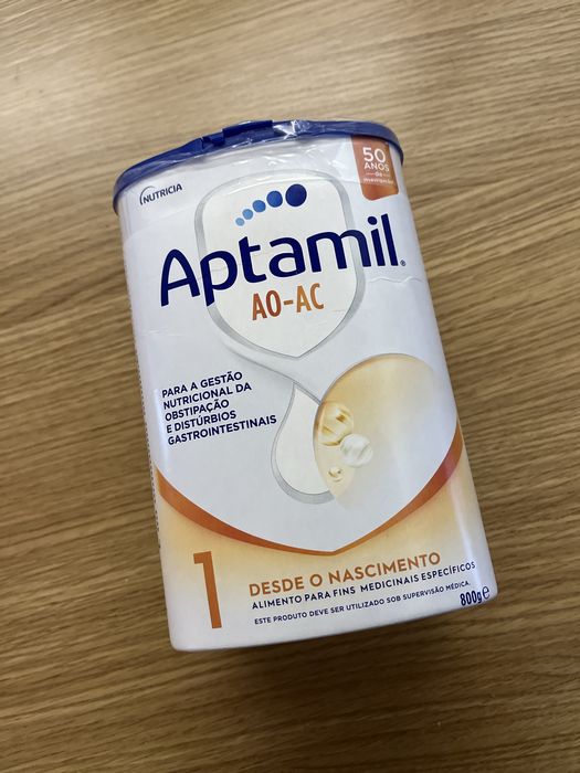 Fórmula Aptamil para bebé 0-6 meses. Nova, Por abrir