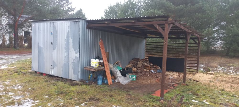 Sprzedam garaż blaszak