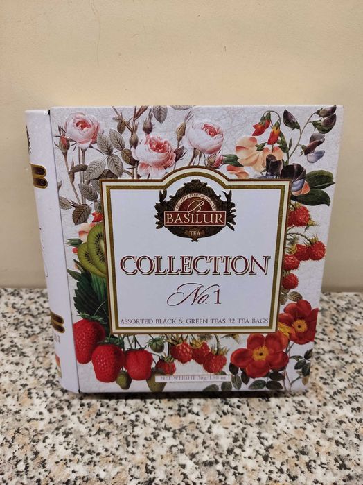 Basilur Collection No.1 Opakowanie pudełko puszka metalowa na drobiazgi