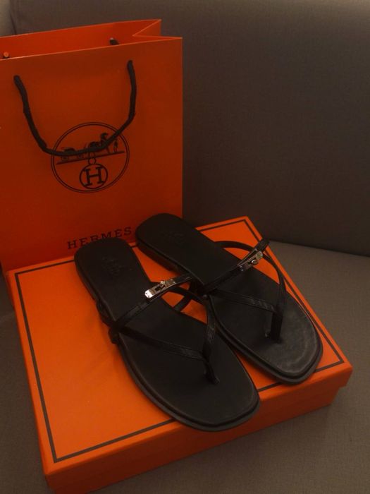 Сандалі hermes ермес шльопанці