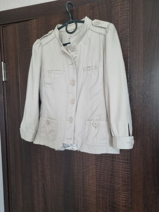Пиджак котоновый. Куртка .Ветровка. Размер 46.