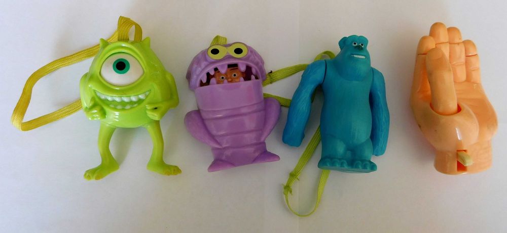 Conjunto de figuras brinde Monster & Co.