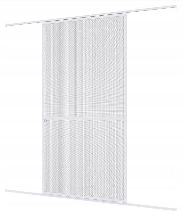 Windhager moskitiera drzwi przesuwne ochronne 120 x 240 cm aluminium