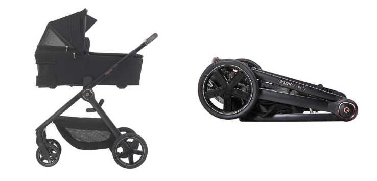 Espiro Only 2025 WÓZEK WIELOFUNKCYJNY 2w1 Amortyzacja Kompaktowy Lekki