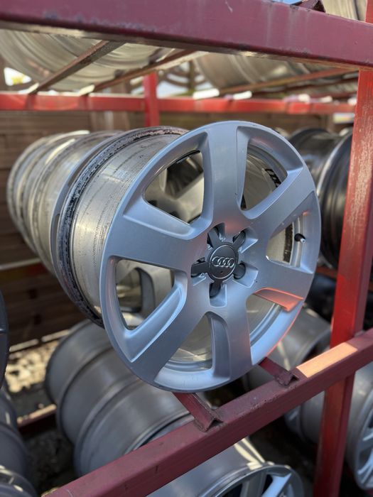 Komplet alufelg 5x112 17” oryginalnych audi