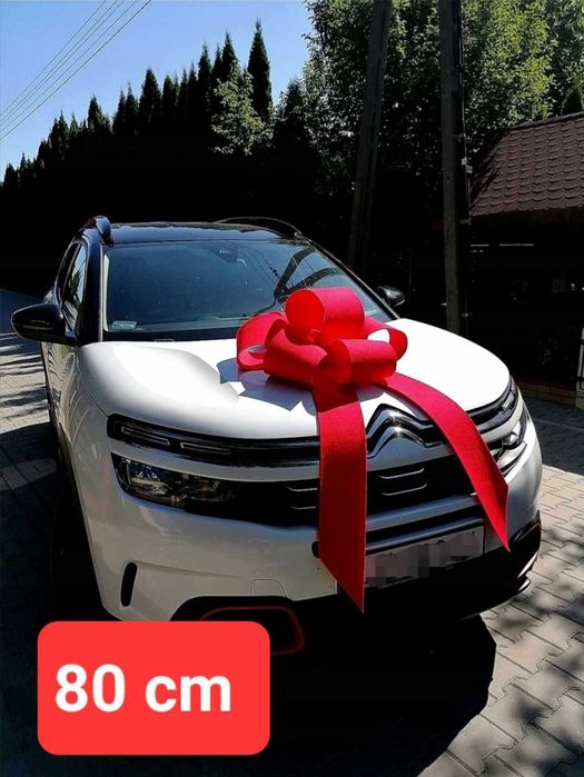 Kokarda MEGA GIGANT 80 cm na Samochód / Auto/ Prezent - EFEKT WOW