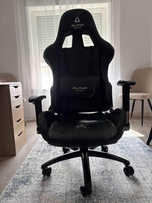 Cadeira Gaming Alpha Gamer Vega Preta