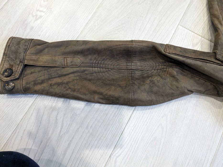 Нова шкіряна куртка Massimo Duti Іспанія