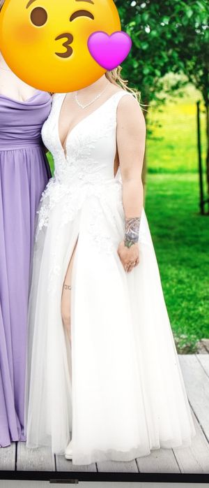 Suknia ślubna kolor ivory