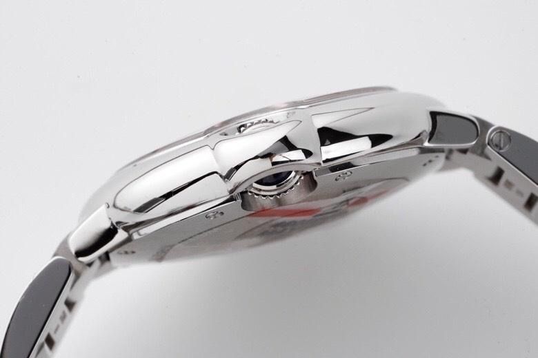 nowy elegancki zegarek analogowo cyfrowy