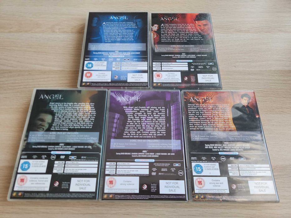 Angel Anioł Ciemności DVD Buffy Vampire Slayer Pogromczyni Wampirów