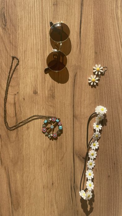 Strój hipis lata 80