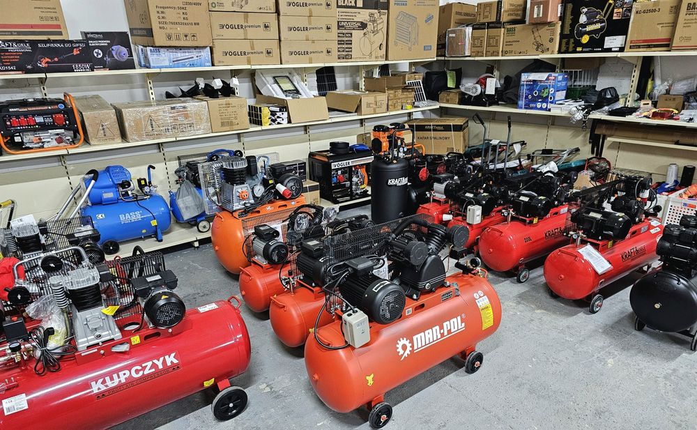 Kompresor olejowy 270L BJC sprężarka / tłok 2 x 90 / 400V / UDT / 200L