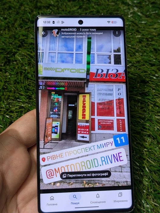 Дефект Google pixel 7pro Obsidian (20579) 12/128Gb Neverlock 94% батар