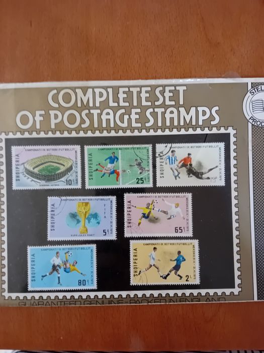 Complete Set Of Postage Stamps