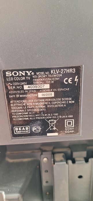 Vendo Televisão da marca Sony