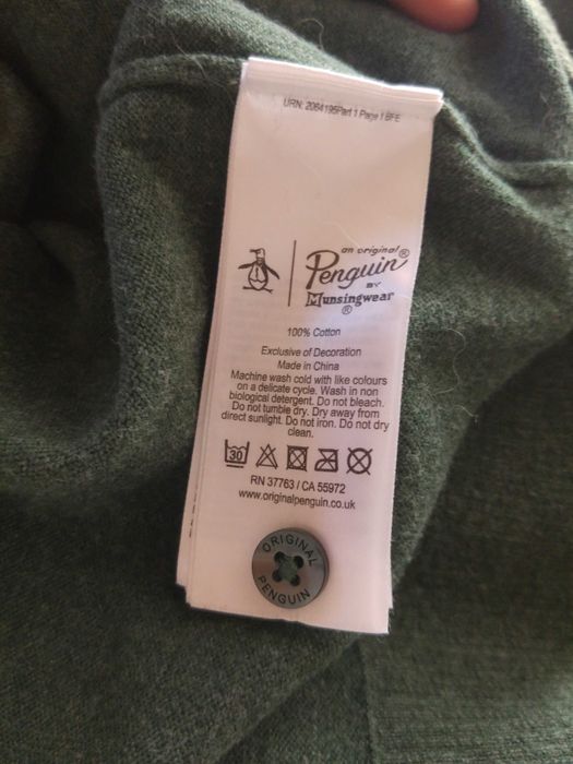 Polo męskie bawełniane Penguin