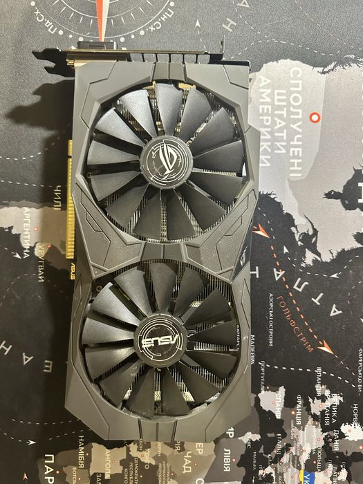 Видеокарта Asus Rog Strix RX 570 8gb