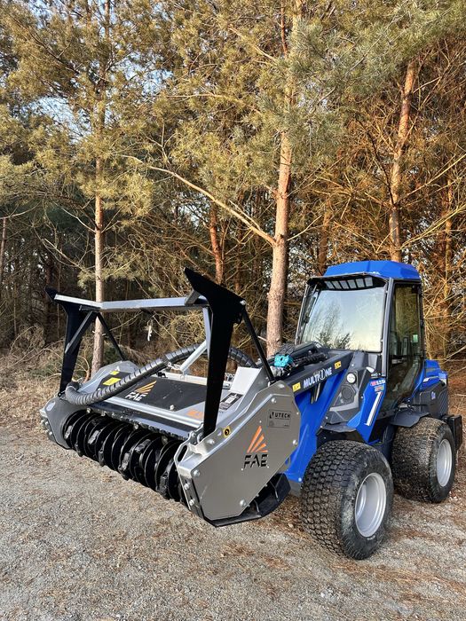 Mulczowanie działek i zarośli | Wynajem mulczera FAE z Multione 8.5 sk