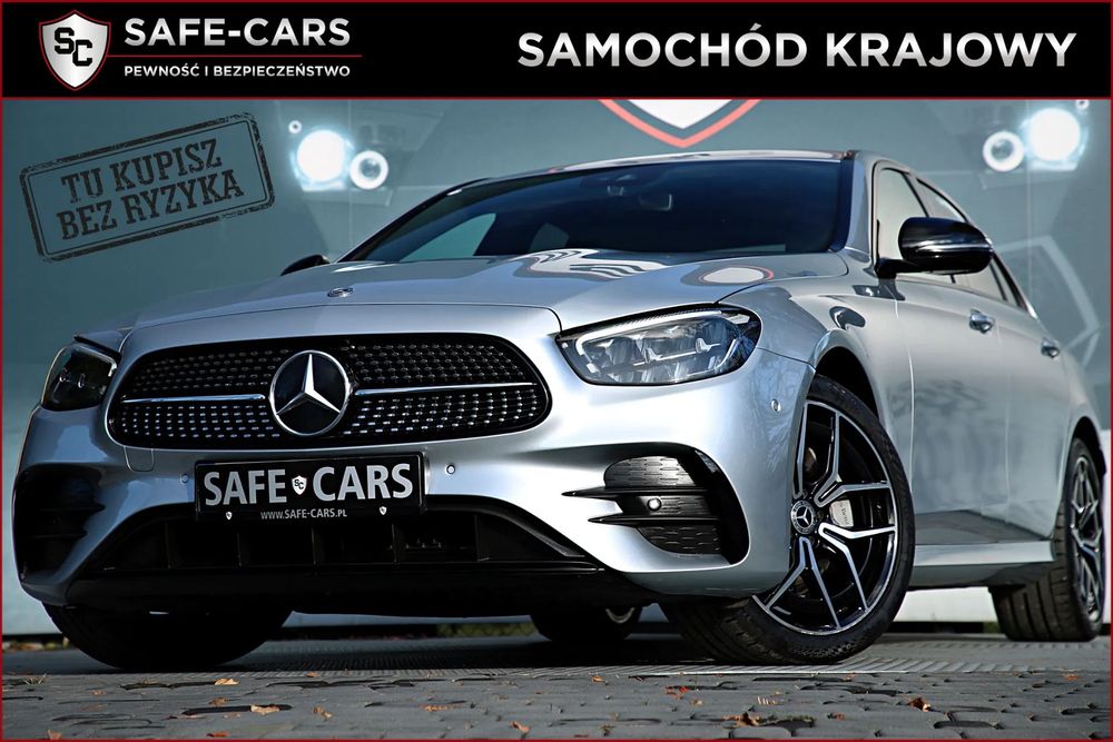 Mercedes-Benz Klasa E SALON POLSKA / FV 23%/ Gwarancja 24 / 4-Matic / AMG / LED / Ambiente