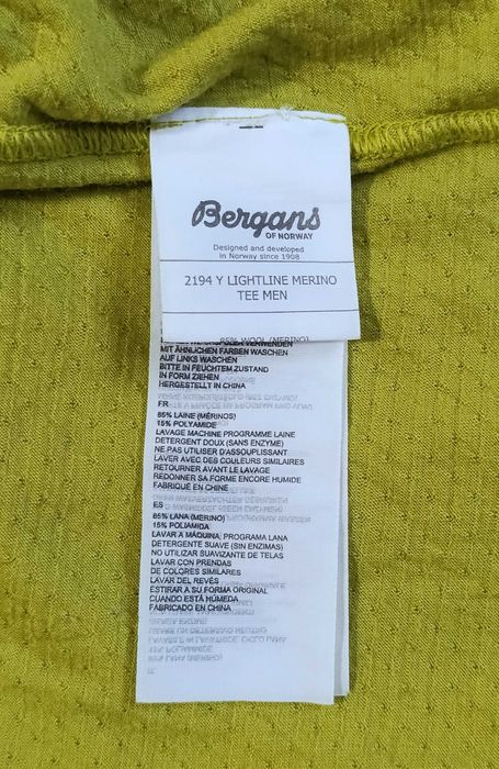 Koszulka Bergans Lightline Merino r. L