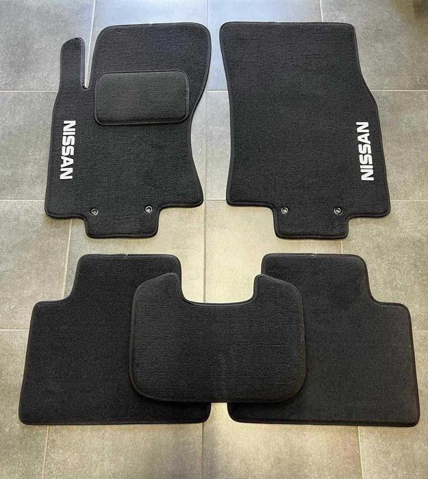 Ворсові коврики для Нісан\ Nissan Juke\ Rogue\ Patrol\ Ariya\ Almera