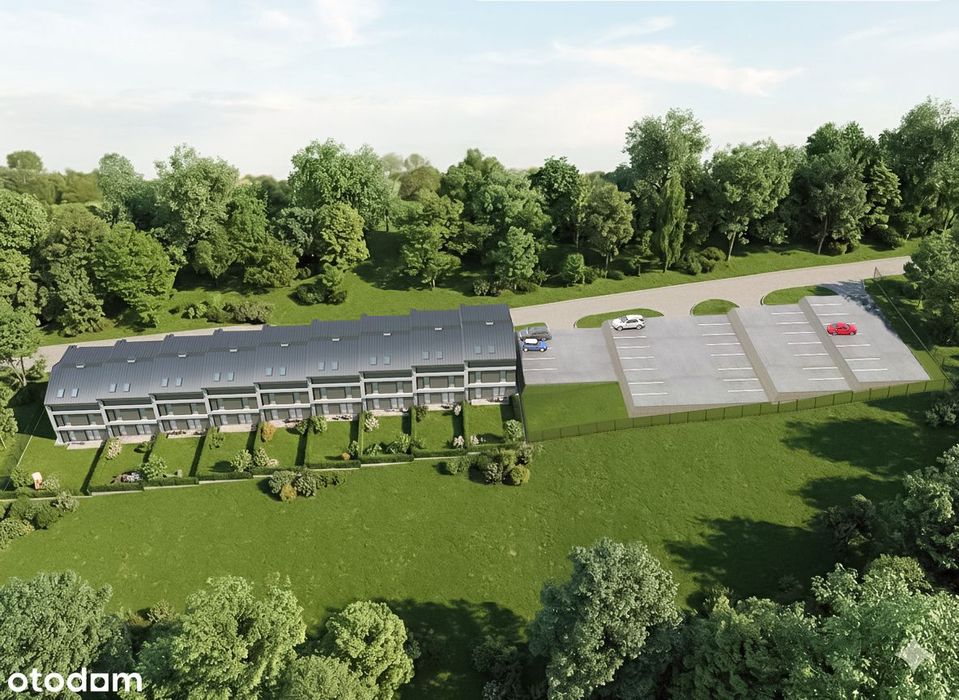 Dom/szeregówka, 55,31m2, 3 pokoje z ogrodem, os. Matysówka