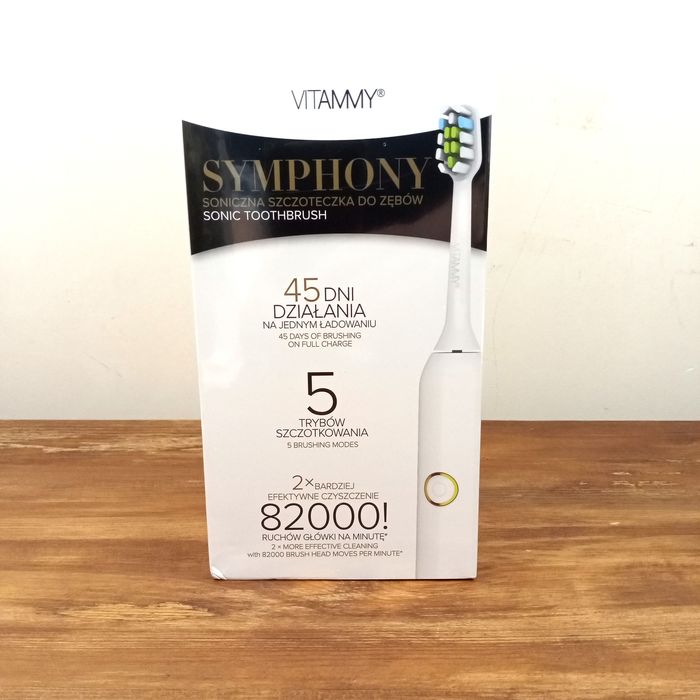 Szczoteczka soniczna Vitammy Symphony NOWA