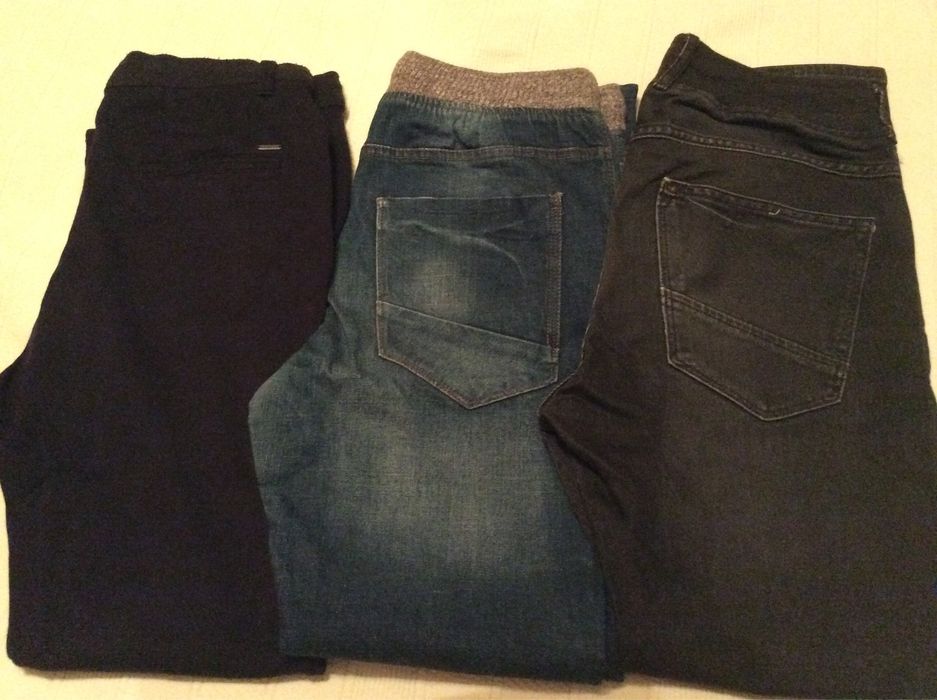 Calças menino t12 e 14 anos