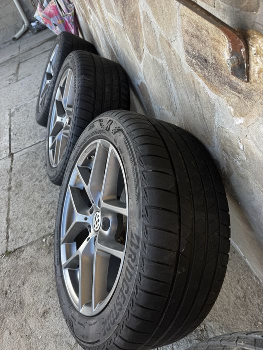 Оригінальні диски 5*120 резина BRIDGESTONE 255/45/R18 рік 21/23
