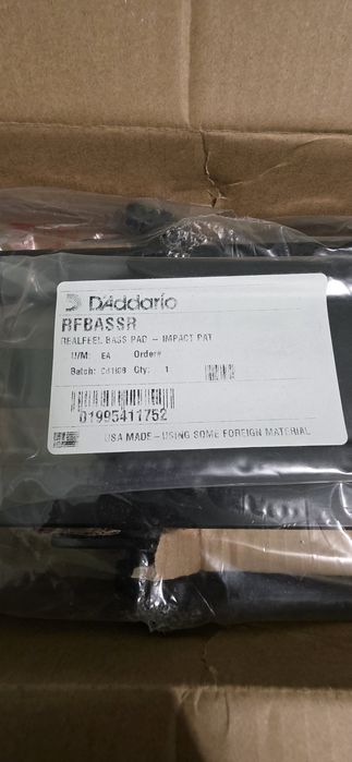 Пед для бочки Evans Real Feel practice pad bass drum