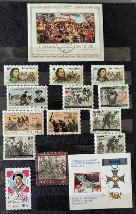 Seria V znaczków pocztowych (107)