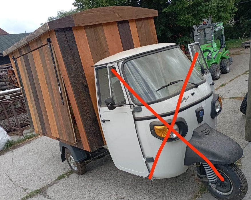 Zabudowa do Ape Piaggio