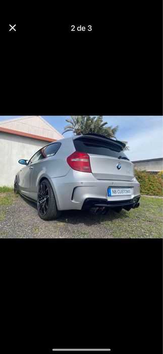 Difusor look 1M bmw E81/E82/E87/E88