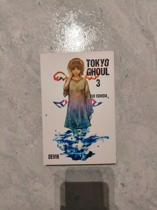 Livro Mangá Tokyo Ghoul Volume 3 (Editora Devir - PT)