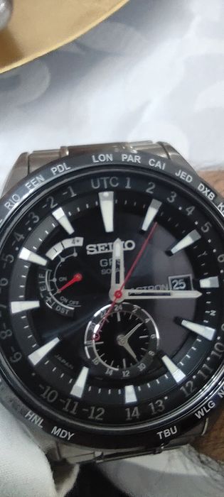 Vendo ou troco Seiko Astron GPS solar Titanium bike estrada BTT