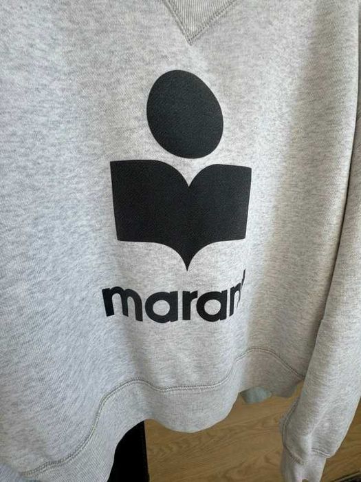 ISABEL MArant Biała bawełniana bluzka z długim rękawem Nowość M