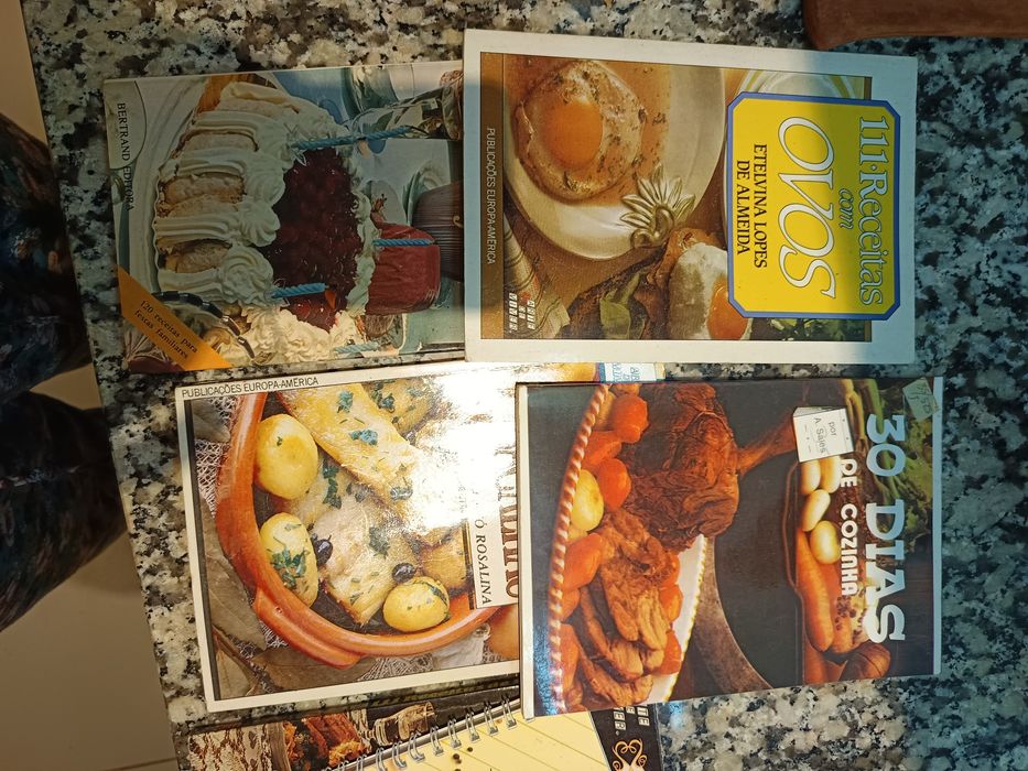 Livros varios  gastronomia