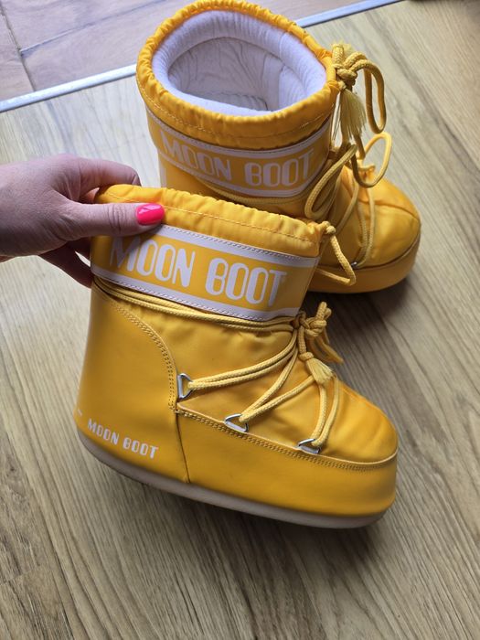 Śniegowce Moon boot 39/40 żółte