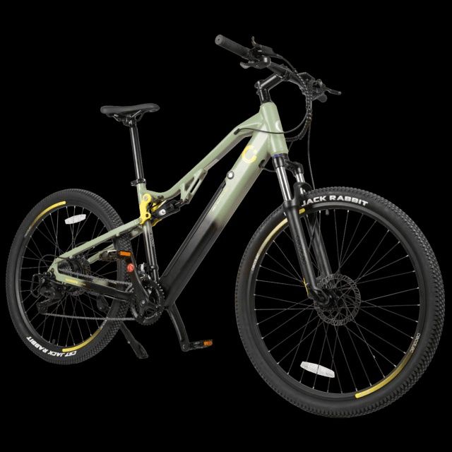 Bicicleta de montanha elétrica com 90 km de autonomia