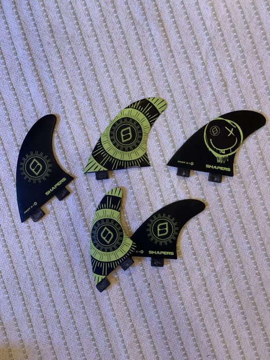 Shapers Fins Set (Truster + Quad)